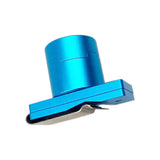 Maxbell Pool Chalk Holder with Belt Clip Chalk Case Lightweight Snooker Pocket Clip Blue