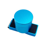 Maxbell Pool Chalk Holder with Belt Clip Chalk Case Lightweight Snooker Pocket Clip Blue
