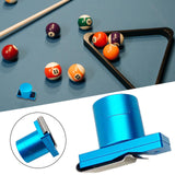 Maxbell Pool Chalk Holder with Belt Clip Chalk Case Lightweight Snooker Pocket Clip Blue