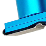 Maxbell Pool Chalk Holder with Belt Clip Chalk Case Lightweight Snooker Pocket Clip Blue
