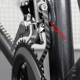 Maxbell Chain Stabilizer Lightweight Road Bike Chain Guide for Anti Chain Dropping