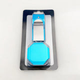 Maxbell Pool Cue Chalk Holder with Belt Clip Organizer Carrier Case Metal Blue