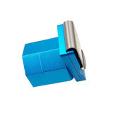 Maxbell Pool Cue Chalk Holder with Belt Clip Organizer Carrier Case Metal Blue