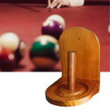 Maxbell Wall Mounted Cone Chalk Holder Hand Chalk Holder Billiards Game Accessory Brown