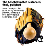 Maxbell Softball Glove Mallet 12inch Dia 6.8cm Long Handle Hammers Baseball Hammer