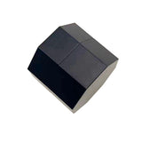 Maxbell Lightweight Pool Cue Chalk Holder Box Aluminum Alloy Cup Practical Tool Black