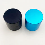 Maxbell Pool Cue Chalk Holder Organizer Round Shape Easy to Use Carrier Case Metal Black