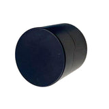 Maxbell Pool Cue Chalk Holder Organizer Round Shape Easy to Use Carrier Case Metal Black