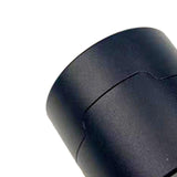Maxbell Pool Cue Chalk Holder Organizer Round Shape Easy to Use Carrier Case Metal Black