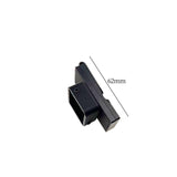 Maxbell Billiard Pool Chalk Holder with Fixed Clip Chalk Case Cue Chalk Boxes Holder Black