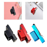 Maxbell Billiard Pool Chalk Holder with Fixed Clip Chalk Case Cue Chalk Boxes Holder Black