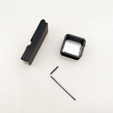 Maxbell Billiard Pool Chalk Holder with Fixed Clip Chalk Case Cue Chalk Boxes Holder Black