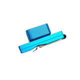 Maxbell Billiard Pool Chalk Holder with Fixed Clip Chalk Case Cue Chalk Boxes Holder Blue