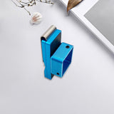 Maxbell Billiard Pool Chalk Holder with Fixed Clip Chalk Case Cue Chalk Boxes Holder Blue