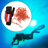 Maxbell Reflective Throwable Rope Throw Bag High Visibility for Kayaking Swimming