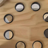 Maxbell 8 Hole Billiard Cue Rack Display Shelf Pool Balls Stick Holder Light Color