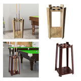 Maxbell 8 Hole Billiard Cue Rack Display Shelf Pool Balls Stick Holder Light Color
