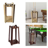 Maxbell 8 Hole Billiard Cue Rack Display Shelf Pool Balls Stick Holder Light Color