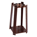 Maxbell 8 Hole Billiard Cue Rack Display Shelf Pool Balls Stick Holder Brown
