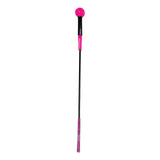 Maxbell Portable Golf Swing Trainer Aid Practice Training Nonslip Grip for Adult 40inch Pink