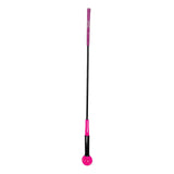 Maxbell Portable Golf Swing Trainer Aid Practice Training Nonslip Grip for Adult 40inch Pink