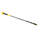 Maxbell Portable Golf Swing Trainer Aid Practice Training Nonslip Grip for Adult 48inch Yellow