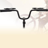Maxbell Ultralight Bike Handlebar Cycling Handle 1 inch Clamp Riser Bars M Type 58x21cm