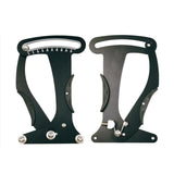 Maxbell Metal Bicycle Tension Meter Spokes Calibration Measuring Tool Easy Operate Die Stamping Black