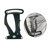 Maxbell Metal Bicycle Tension Meter Spokes Calibration Measuring Tool Easy Operate Die Stamping Black