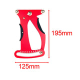 Maxbell Metal Bicycle Tension Meter Spokes Calibration Measuring Tool Easy Operate Die Stamping Red