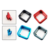Maxbell Pool Snooker Chalk Holder Sturdy Chalk Case Practical Metal Lightweight Black