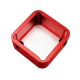 Maxbell Pool Snooker Chalk Holder Sturdy Chalk Case Practical Metal Lightweight Red