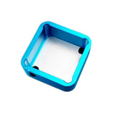 Maxbell Pool Snooker Chalk Holder Sturdy Chalk Case Practical Metal Lightweight Blue