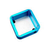 Maxbell Pool Snooker Chalk Holder Sturdy Chalk Case Practical Metal Lightweight Blue