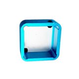 Maxbell Pool Snooker Chalk Holder Sturdy Chalk Case Practical Metal Lightweight Blue