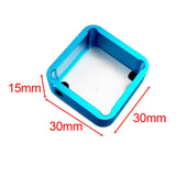Maxbell Pool Snooker Chalk Holder Sturdy Chalk Case Practical Metal Lightweight Blue