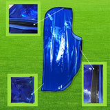 Maxbell Golf Bag Rain Cover with Hood Clear Blue Protective Cover TPU Raincoat