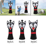 Maxbell Durable Golf Club Head Cover Wood Headcover for Men Women PU Protector Style A 9.5cmx24cm