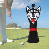 Maxbell Durable Golf Club Head Cover Wood Headcover for Men Women PU Protector Style A 9.5cmx24cm