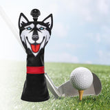 Maxbell Durable Golf Club Head Cover Wood Headcover for Men Women PU Protector Style A 9.5cmx24cm