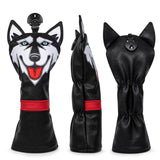 Maxbell Durable Golf Club Head Cover Wood Headcover for Men Women PU Protector Style B 12.5cmx30cm