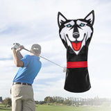 Maxbell Durable Golf Club Head Cover Wood Headcover for Men Women PU Protector Style C 16cmx33cm