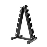 Maxbell Triangular Dumbbell Rack Durable Portable for Weight Lifting Home Gymnastic