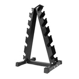 Maxbell Triangular Dumbbell Rack Durable Portable for Weight Lifting Home Gymnastic