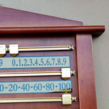 Maxbell Snooker Billiard Score Board Shuffleboard Scoreboard Home Supplies