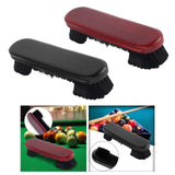 Maxbell Wooden Pool Table Brush Billiard Table Brush Cleaner Billiard Supplies Red