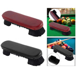 Maxbell Wooden Pool Table Brush Billiard Table Brush Cleaner Billiard Supplies Red