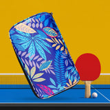 Maxbell Ping Pong Paddle Case Portable Lightweight Sturdy Zipper for Youth Athlete Rectangle Blue