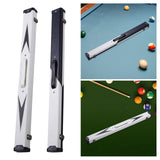 Maxbell Heavy Duty Billiards Pool Hard Case Carrying for 1/2 Snooker Snooker Rod white