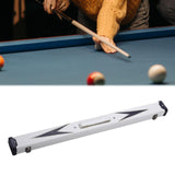 Maxbell Heavy Duty Billiards Pool Hard Case Carrying for 1/2 Snooker Snooker Rod white